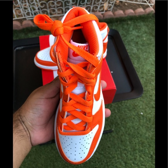 Nike Dunk High “Syracuse” Size 3.5Y/ 5 Women’s - Picture 6 of 9